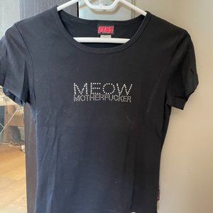 Vintage Baby T Circa 2001 "Meow Motherf****r"